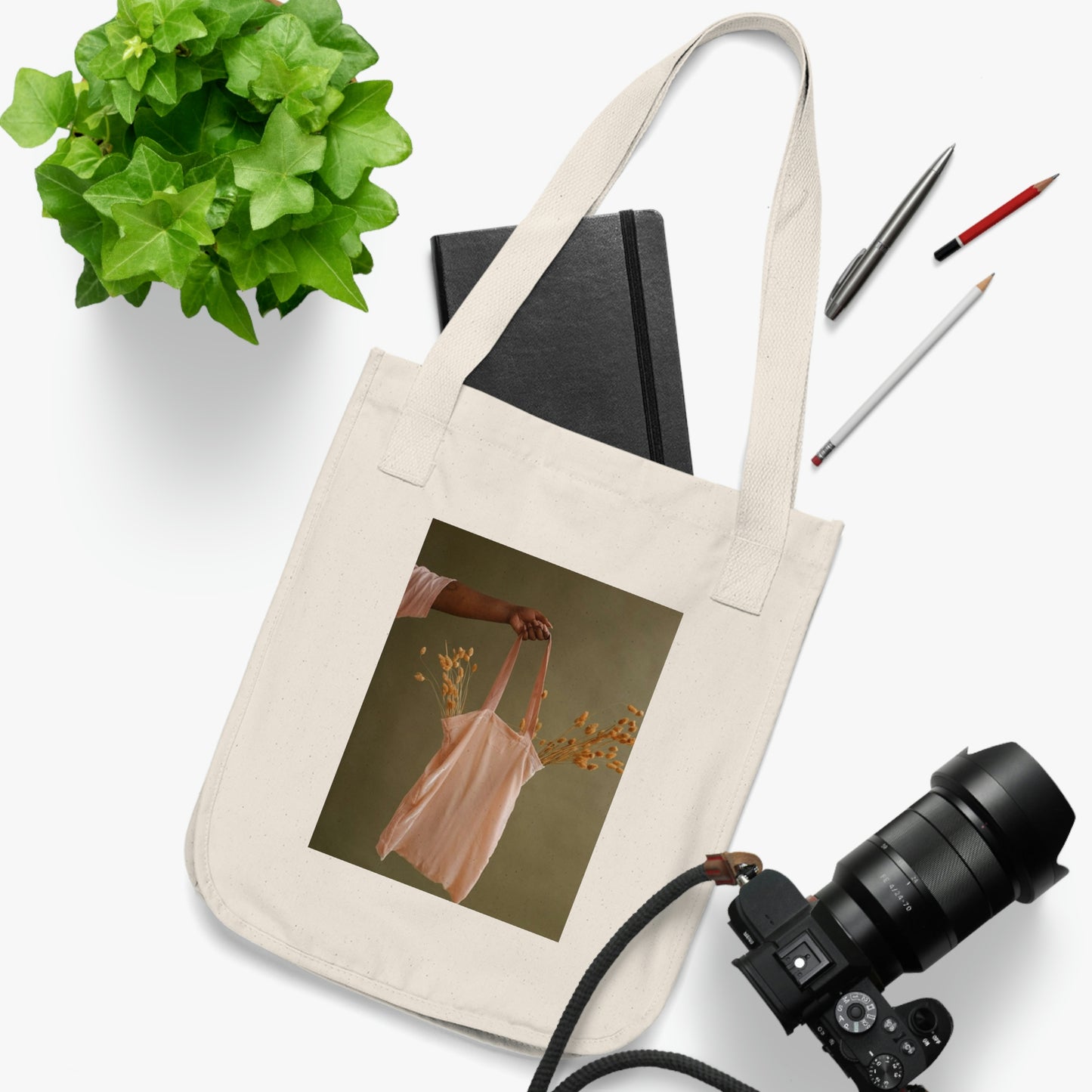 Organic Canvas Tote Bag