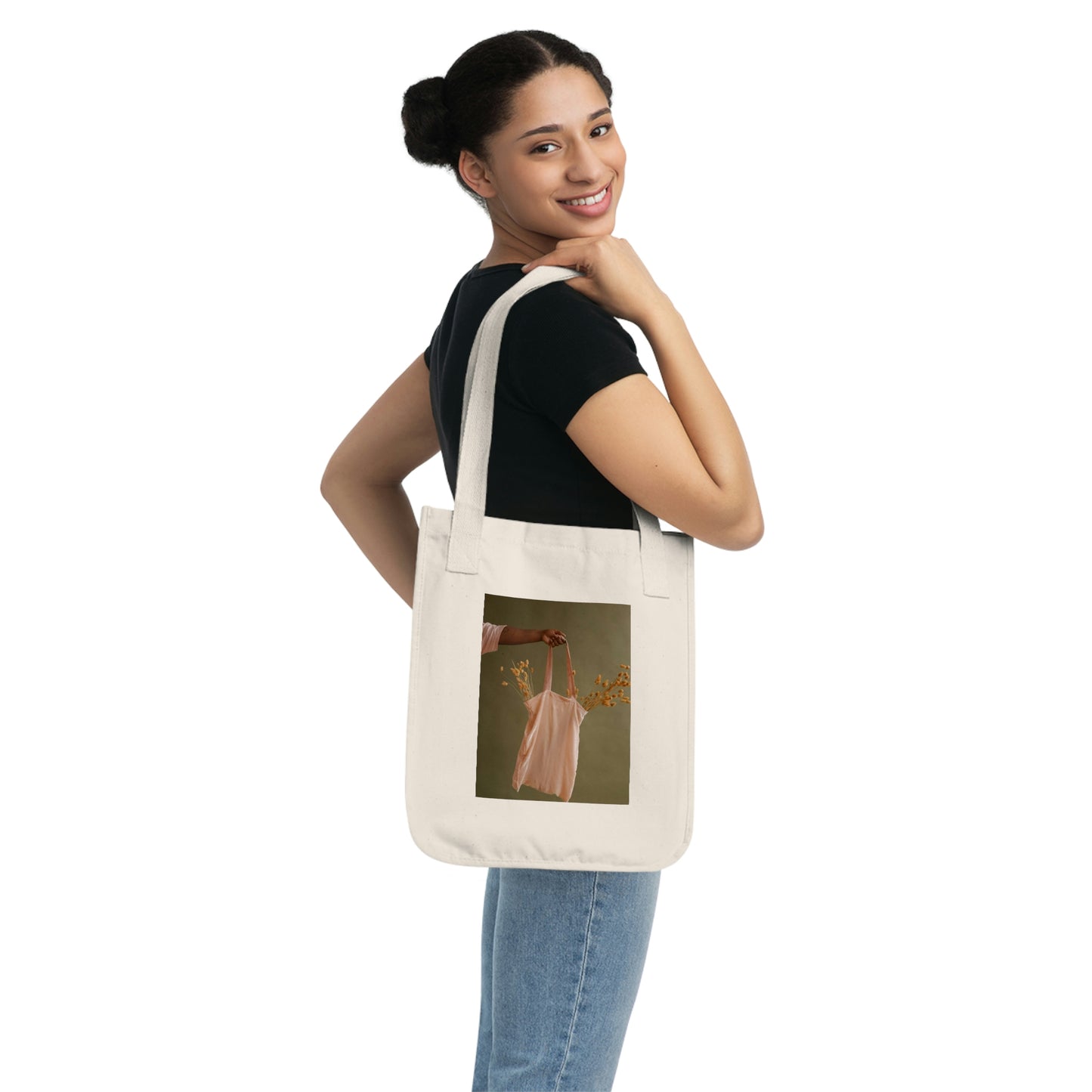 Organic Canvas Tote Bag